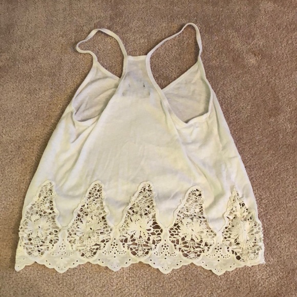 Abercrombie and Fitch White tank top - Picture 3 of 3